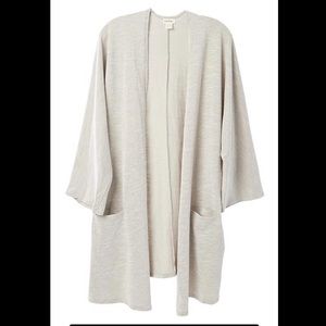 DONNI. Rib Sweater Coat